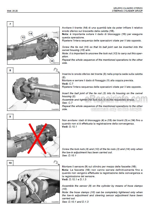 Photo 6 - Manitou Carraro Type 26.20 Repair Manual Axle
