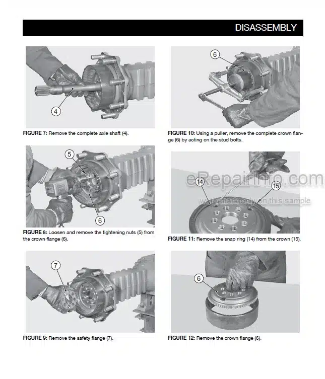 Photo 1 - Manitou Dana Type 112 Repair Manual Axle