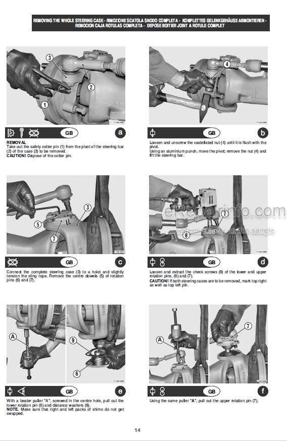 Photo 4 - Manitou Dana Type 416-100 Repair Manual Axle