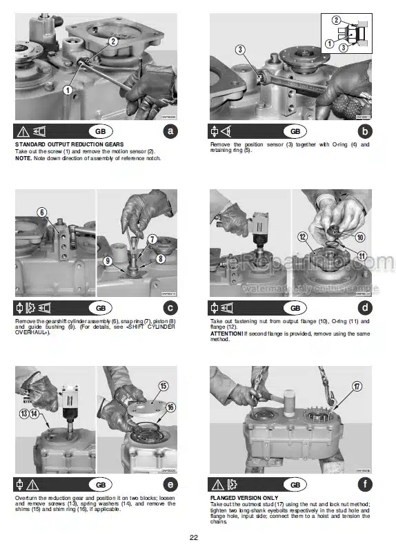 Photo 8 - Manitou MHT860L Serie M-E2 Repair Manual Telescopic Handler