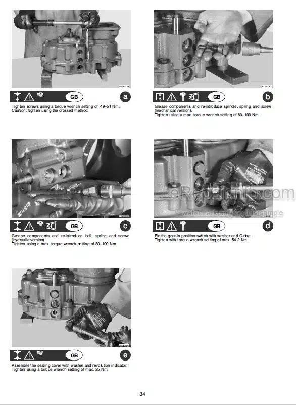 Photo 7 - Manitou MHT860L Serie M-E2 Repair Manual Telescopic Handler