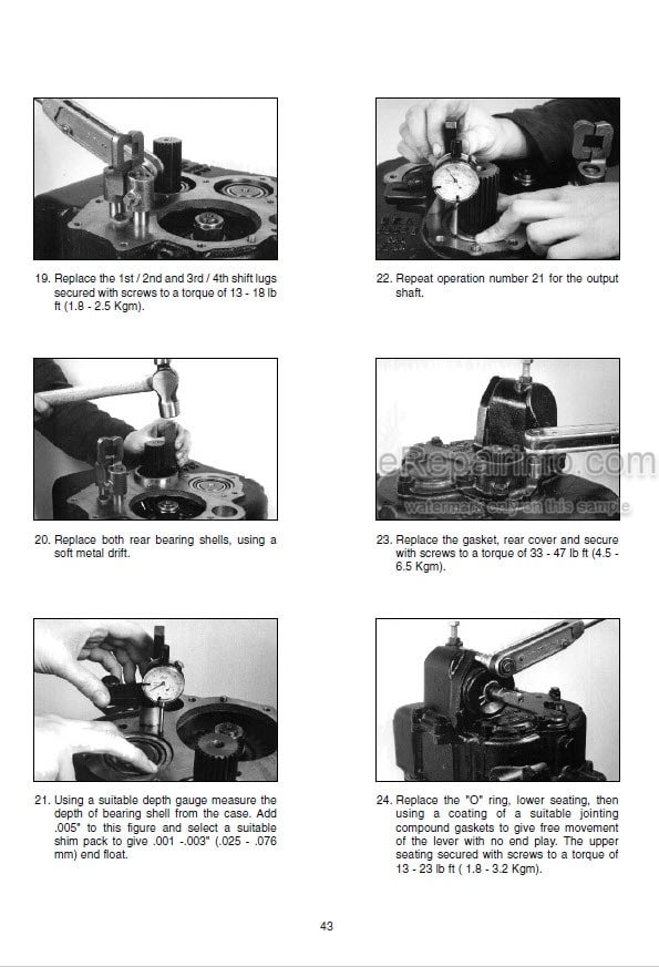 Photo 7 - Manitou MLT524 MLT527 MLT628 MLT632 MLT728 MT728-2/4 MT928-4 Repair Manual Telescopic Handler
