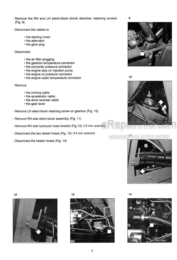 Photo 6 - Manitou MLT523 MLT526 MLT626 MLT725 S2 S Turbo Ultra Repair Manual Telescopic Handler