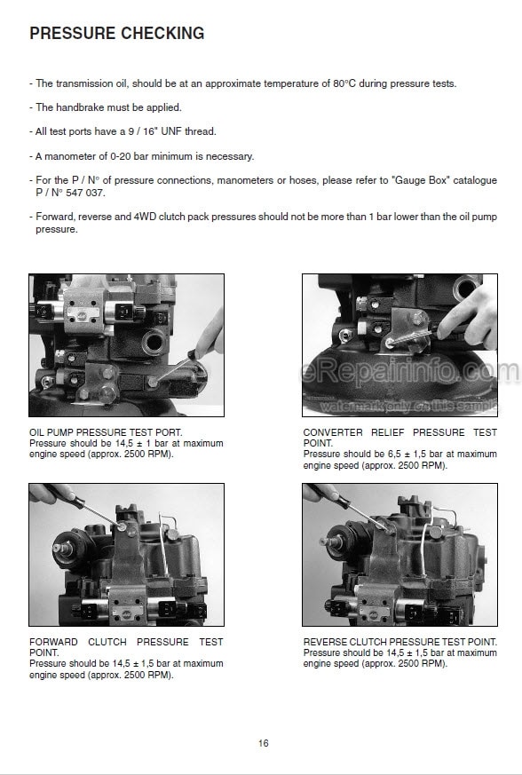 Photo 8 - Manitou MLT526 Compact Turbo Mono Ultra Serie A Repair Manual Telescopic Handler