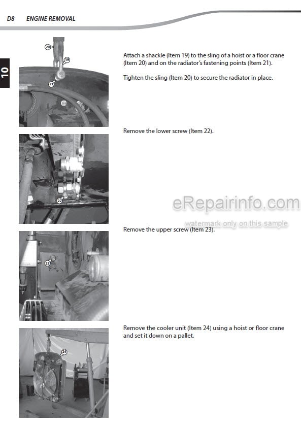 Photo 8 - Manitou MLT845-120LSU MT1235S MT1435S MLT845H MT1435HSL Repair Manual Telescopic Handler