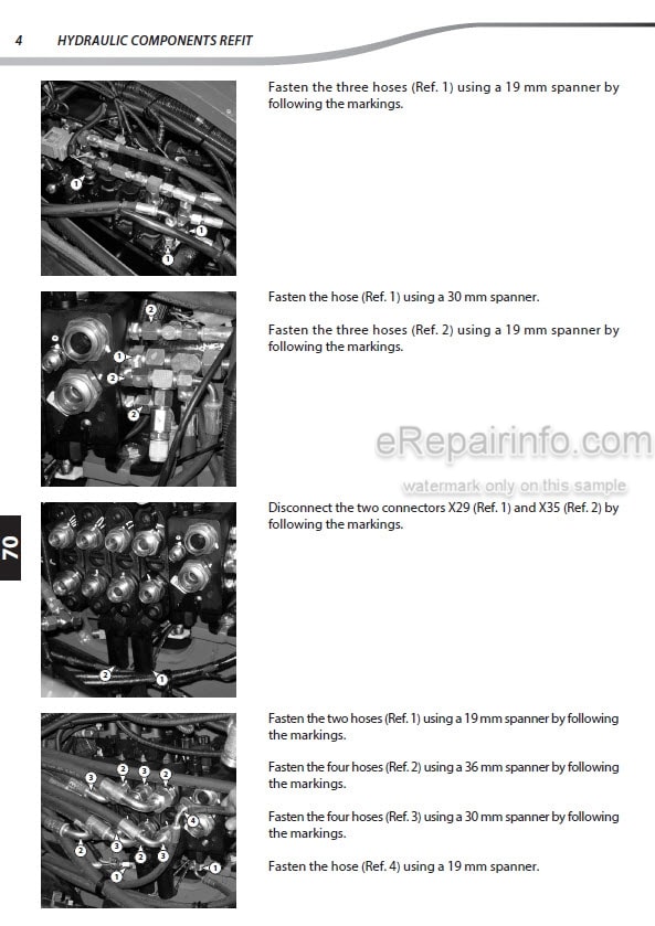 Photo 7 - Manitou MLT845-120 MLT845-120H Series 4-E3 5-E3 Repair Manual Telescopic Handler