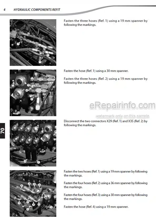 Photo 8 - Manitou MLT840-115 MLT840-137 MLT1040L-137 ST4 S1 Repair Manual Telescopic Handler