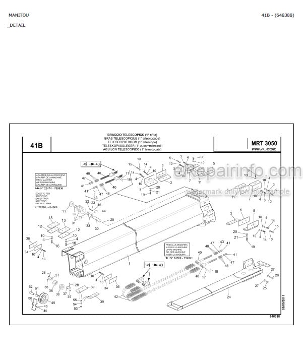 Photo 6 - Manitou OMCI Type ASK372 Repair Manual Axle