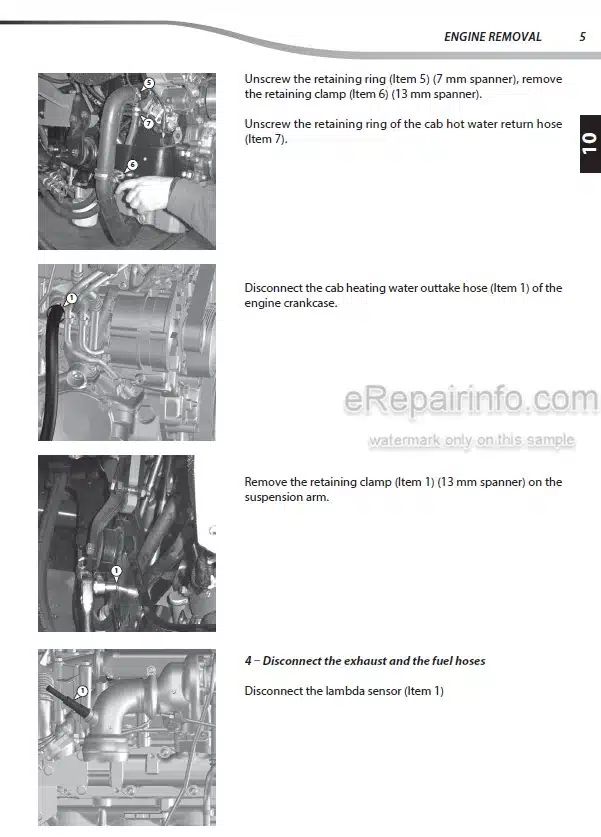 Photo 7 - Manitou 160ATJ FC 180ATJ EURO3 Repair Manual Lifting Platform