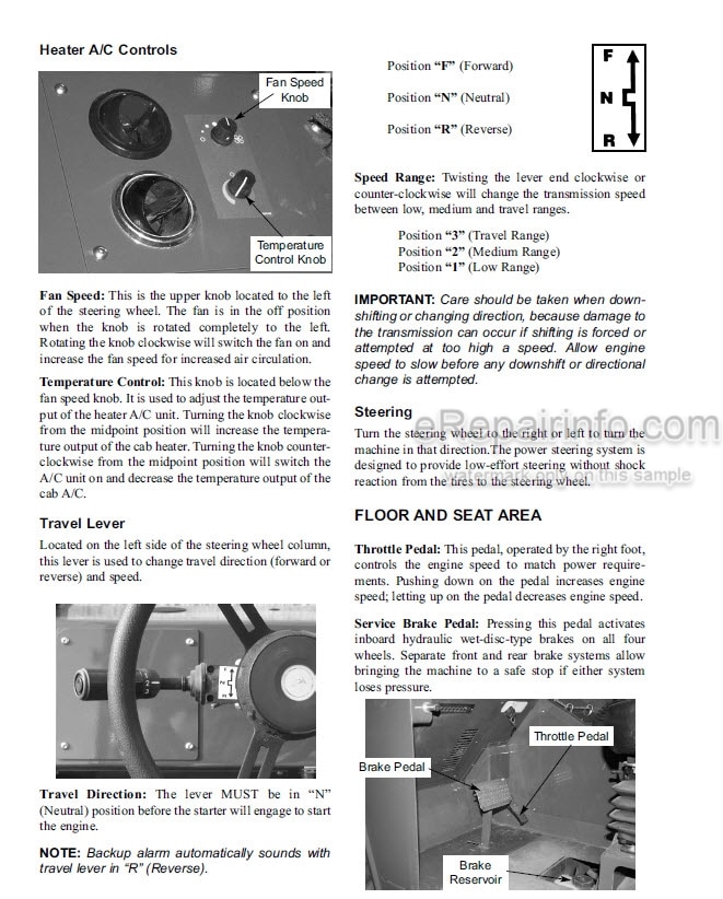 Photo 6 - Manitou MHT10210L E3 M Series Operators Manual Telescopic Handler