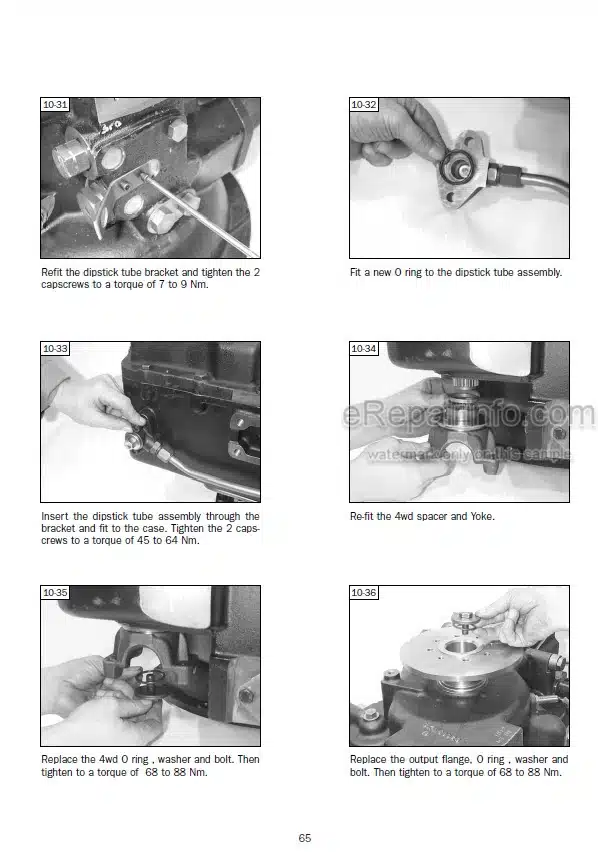Photo 7 - Manitou MT1335 ST3B Repair Manual Telescopic Handler