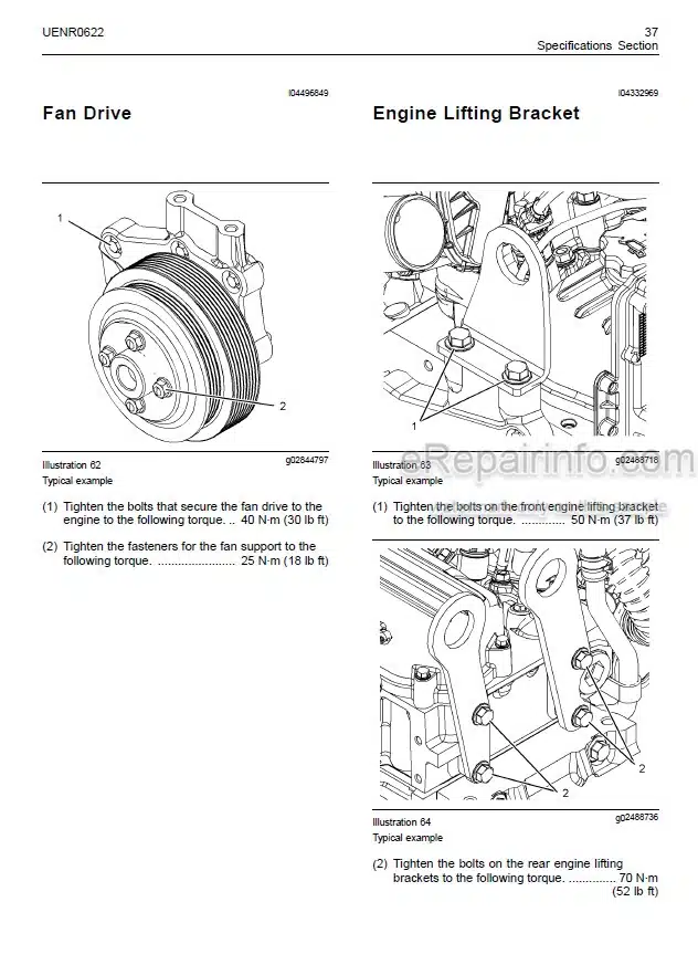 Photo 6 - Manitou Perkins 903-27 Repair Manual Engine