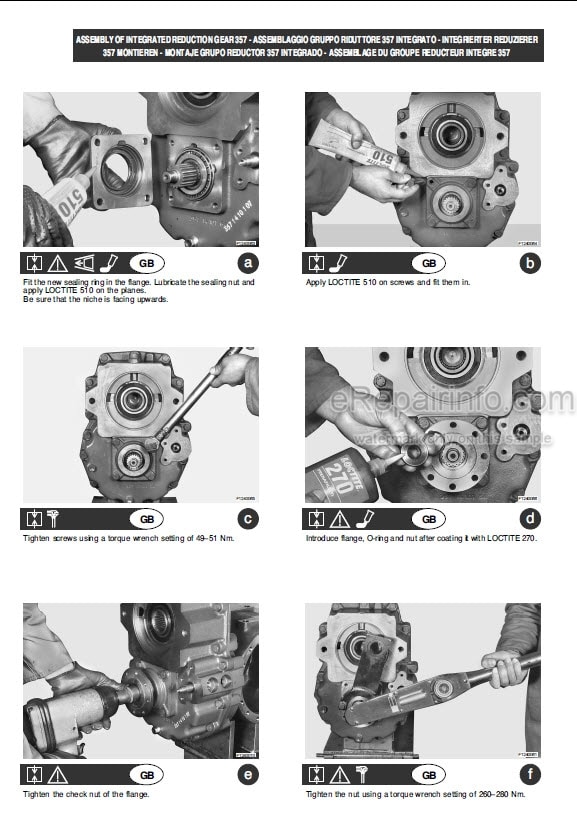 Photo 7 - Manitou T12000 Repair Manual Gear Box