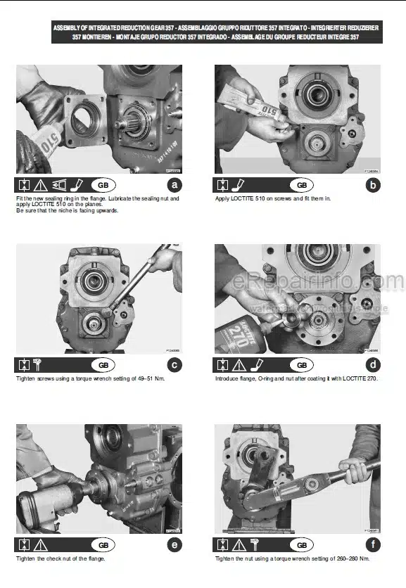 Photo 7 - Manitou Yanmar 4TNE92 4TNE98 Repair Manual Engine