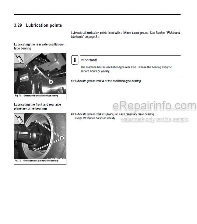 Photo 11 - Mustang ML360 ML460 Service Manual All Wheel Steer Loader
