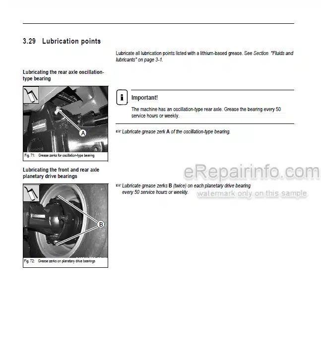 Photo 8 - Mustang ML360 ML460 Service Manual All Wheel Steer Loader