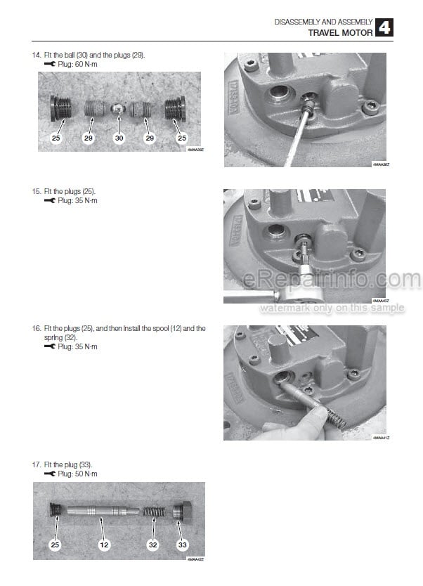 Photo 6 - Mustang MTL316 Service Manual Compact Track Loader