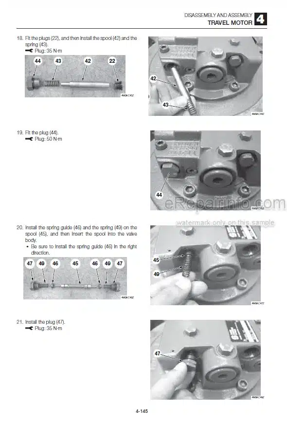 Photo 6 - Mustang MTL325 Service Manual Compact Track Loader