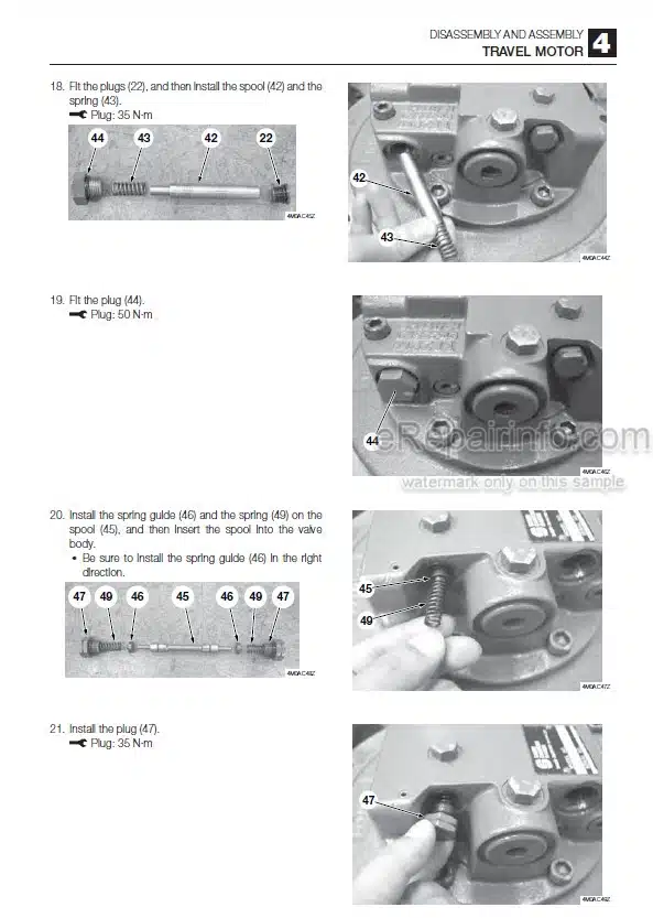 Photo 1 - Mustang MTL325 Service Manual Compact Track Loader