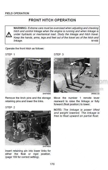 Photo 1 - Case IH MX80C MX90C MX100C Operators Manual Tractor JJE1053083-