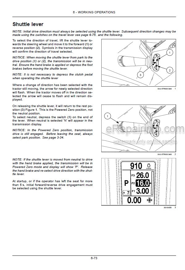 Photo 9 - Case IH Maxxum 115CVX 125CVX 135CVX 145CVX 150CVX Stage IV Operators Manual Tractor KEH5001-