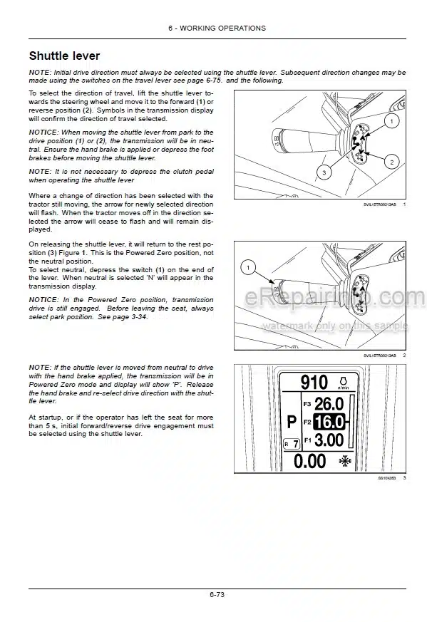 Photo 7 - Case IH Maxxum 115CVX 125CVX 135CVX 145CVX 150CVX Stage IV Operators Manual Tractor KEH5001-