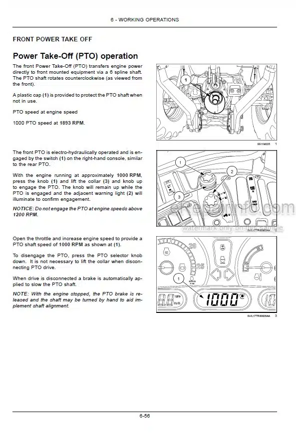 Photo 12 - Case IH Maxxum 115 125 135 145 150 Tier 4B Final Operators Manual Tractor KEH01001-