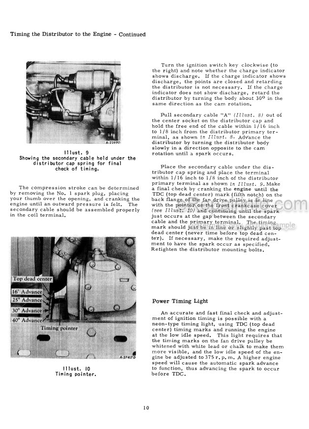 Photo 12 - Case IH McCormick Farmall 400 Operators Manual Tractor
