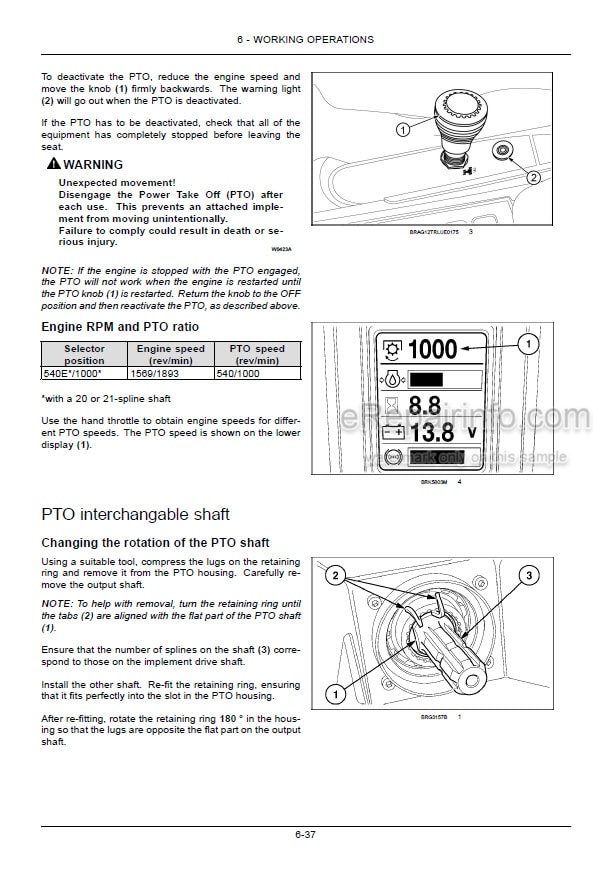 Photo 6 - Case IH Puma 150 165 Multicontroller Stage IV Operators Manual Tractor JE250001-