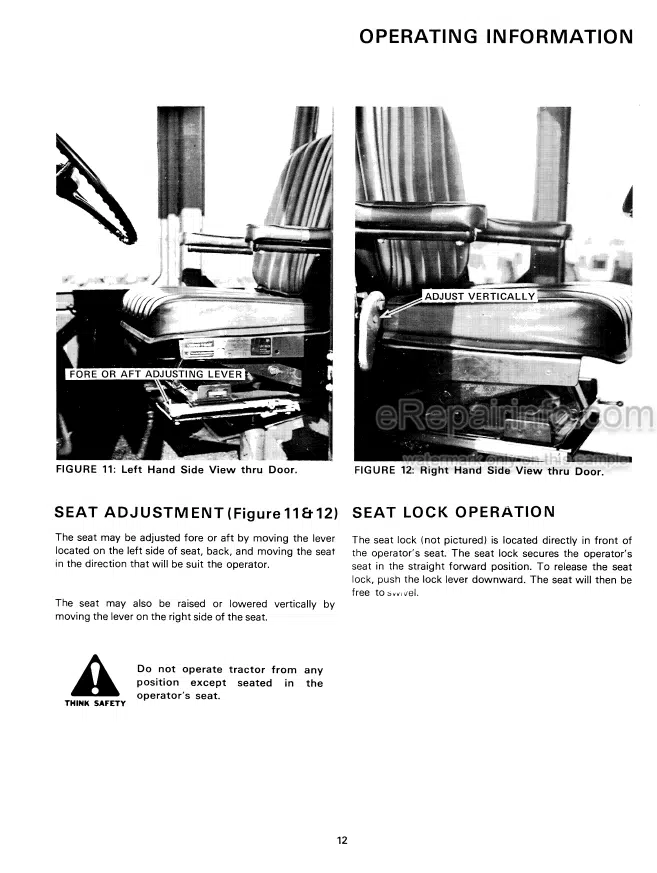 Photo 8 - Case IH Wildcat II Bearcat II Operators Manual Tractor