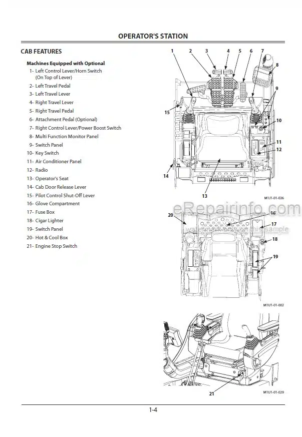 Photo 6 - Hitachi Zaxis 30U-2 35U-2 Technical And Workshop Manual Excavator