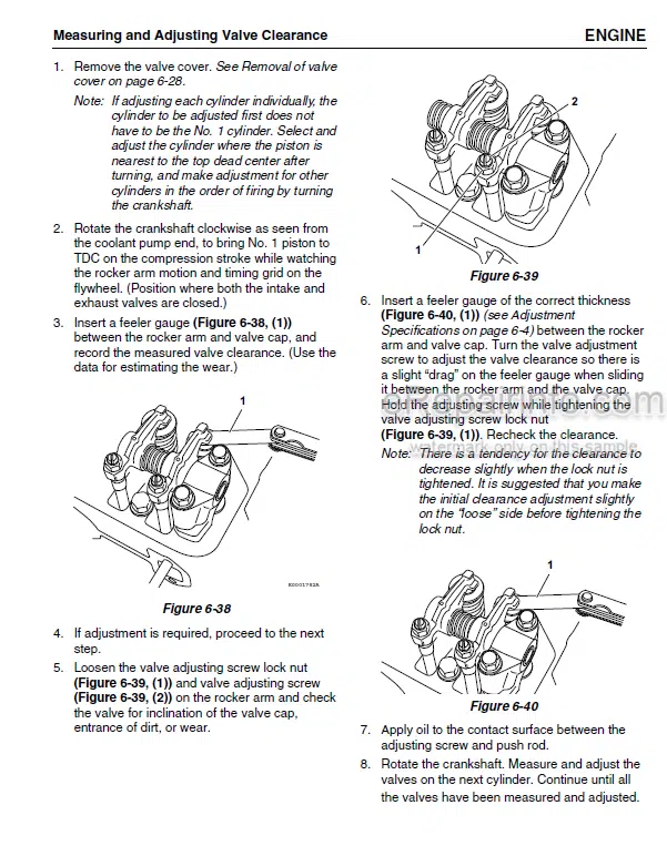 Photo 2 - Yanmar 3TNV88C 3TNV86CT 4TNV88C 4TNV86CT 4TNV98C 4TNV98CT Service Manual Industrial Engine