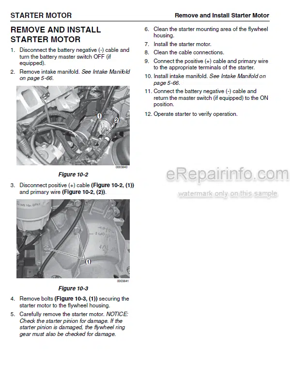 Photo 6 - Yanmar 4BY-150 4BY-180 6BY-220 6BY-260 Service Manual Marine Engine
