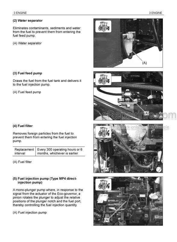 Photo 1 - Yanmar EG907 Power Shuttle HMT Workshop Manual Tractor