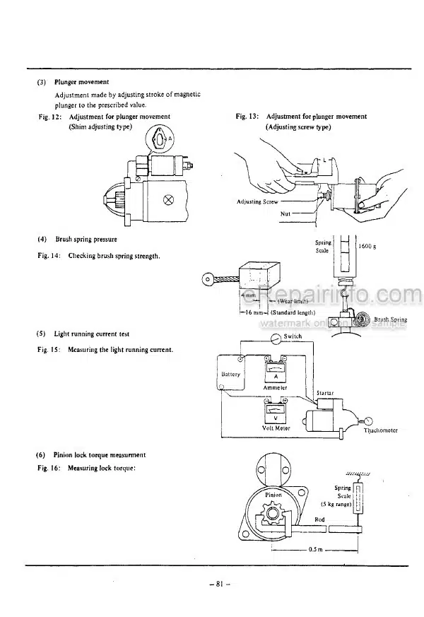 Photo 7 - Yanmar SKE Service Manual Engine