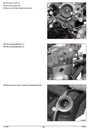 Photo 1 - Yanmar V65 Service Manual Wheel Loader TL00651063-TL0065XXXX