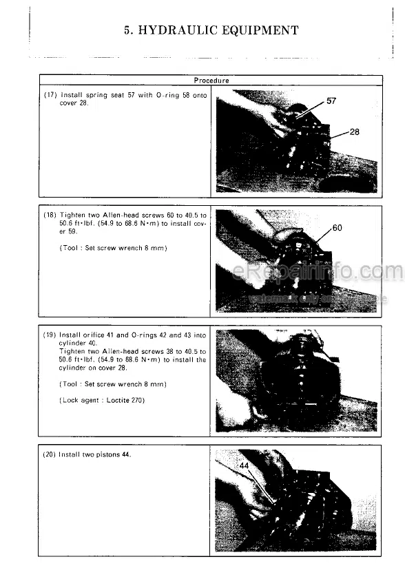Photo 8 - Yanmar ViO57-6B Service Manual Excavator