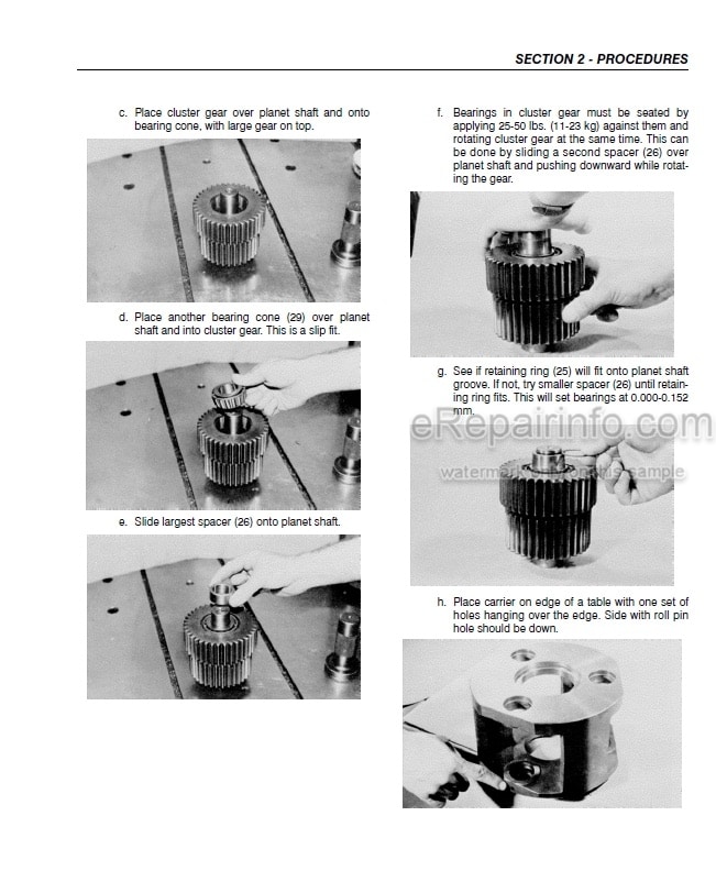 Photo 7 - JLG 800A 800AJ Illustrated Parts Manual Boom Lift SN2