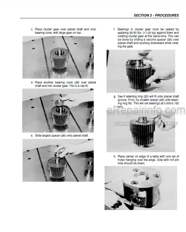 Photo 7 - JLG 800A 800AJ Illustrated Parts Manual Boom Lift SN2