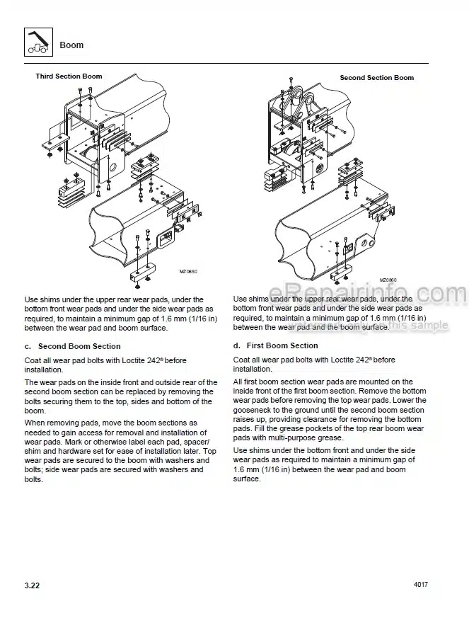 Photo 12 - JLG 4017 Service Manual Service Manual Telescopic Forklift