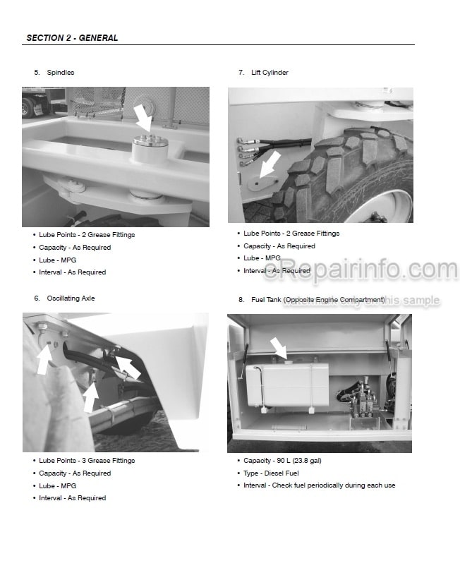 Photo 2 - JLG Liftlux 260-25 Service And Maintenance Manual Scissors Lift Prior to SN 22107 And Other PINs
