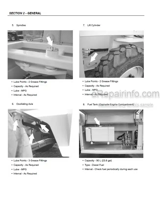 Photo 6 - JLG Liftlux 210-25 245-25 Service And Maintenance Manual Scissors Lift SN 20465 to Present And Other PINs