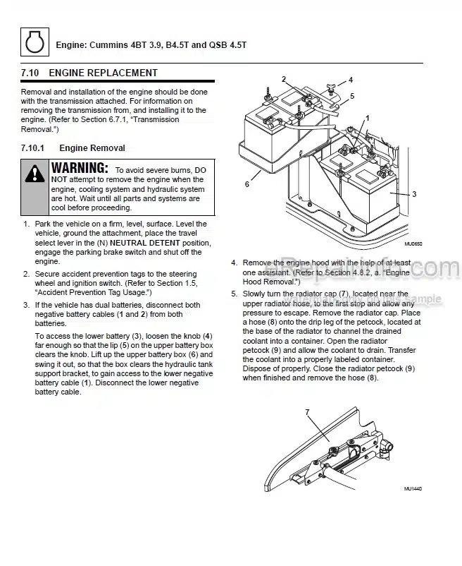 Photo 6 - JLG Lull 944E-42 Service Manual Telehandler SN 0160041827-