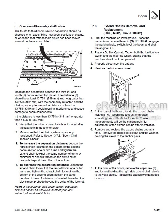 Photo 5 - JLG DSP M DSPI M Illustrated Parts Manual Vertical Mast 31210301