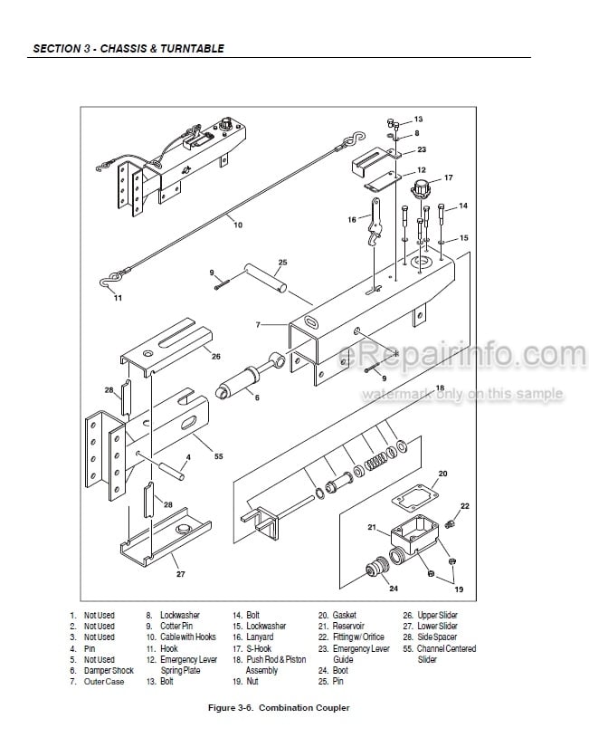 Photo 6 - JLG V2039E Service Manual Work Platform