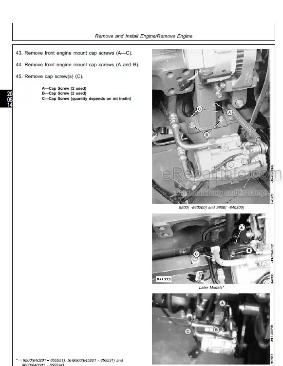 Photo 7 - John Deere JD850 Technical Manual Crawler Bulldozer TM1164