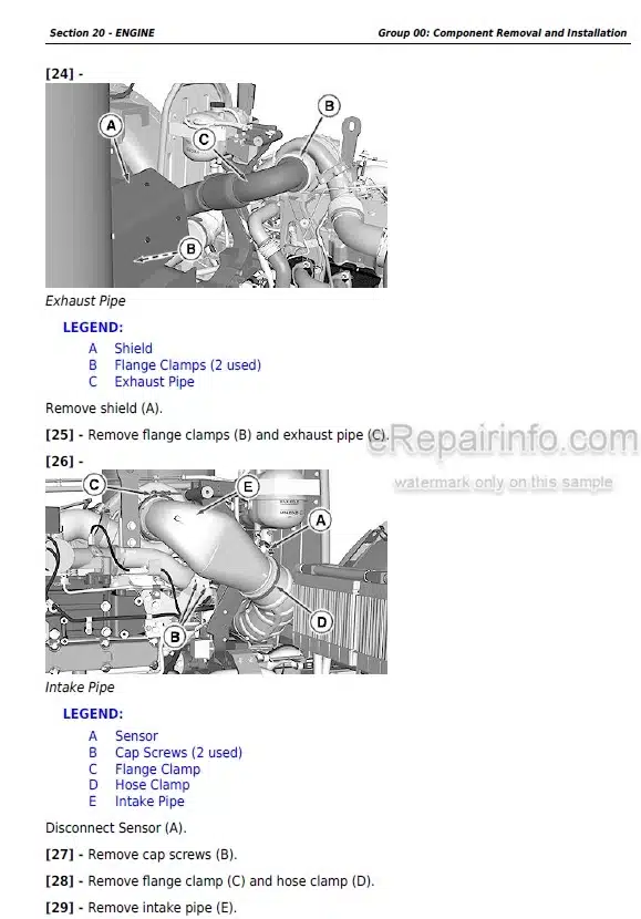 Photo 7 - John Deere Powertech 2.9 L Repair Manual Diesel Engine