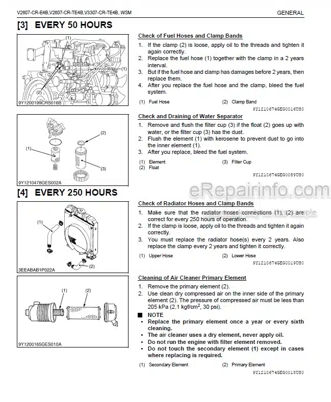 Photo 6 - Kubota V3800-CR-TE4 V3800-CR-TE4 V3800-CR-TIE4 V3800-CR-TE4C V3800-CR-TIE4C V3800-CR-TIE4C Workshop Manual Diesel Engine