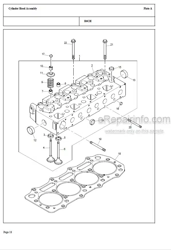 Photo 6 - Perkins HP81485U Parts Catalog Engine