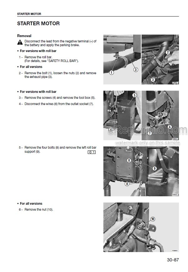 Photo 5 - Same Diamond 210 235 265 Workshop Manual Tractor